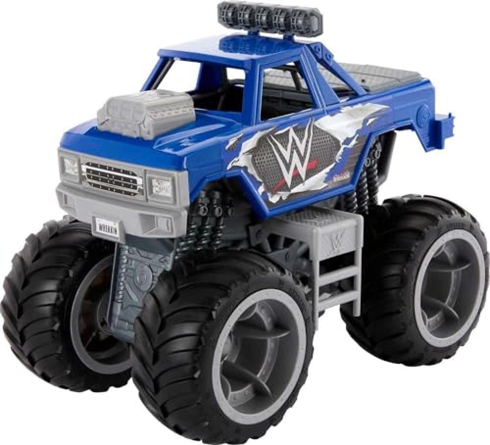 Mattel WWE Wrekkin Slam Crusher Monster Truck con 8 parti da staccare, HPG36 - N