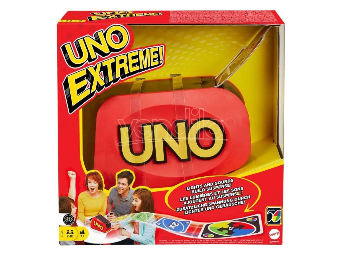 Uno Extreme! Carte Gioco Mattel