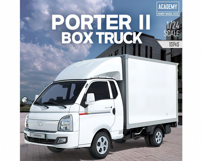 Academy Hyundai Porter II MCP Dry Van Truck 1:24 15145 modellismo