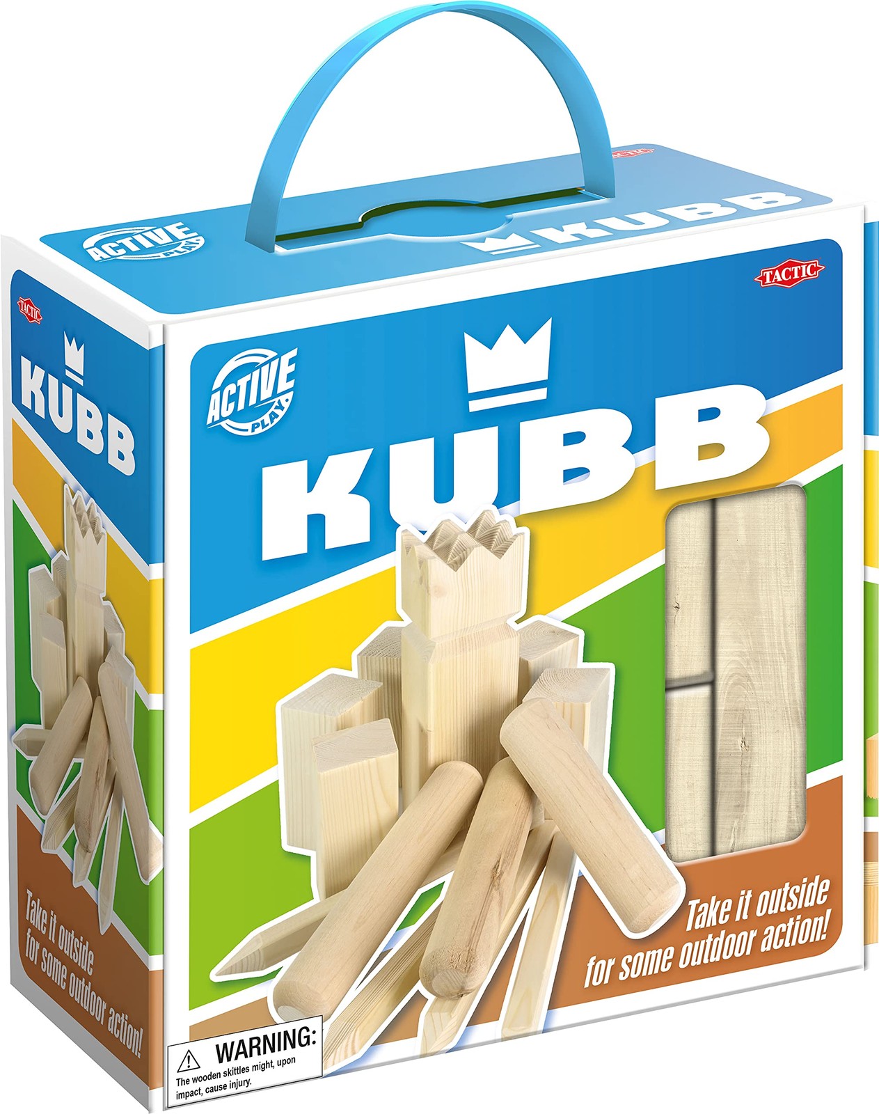 Tactic Kubb in cardboard box, 55135