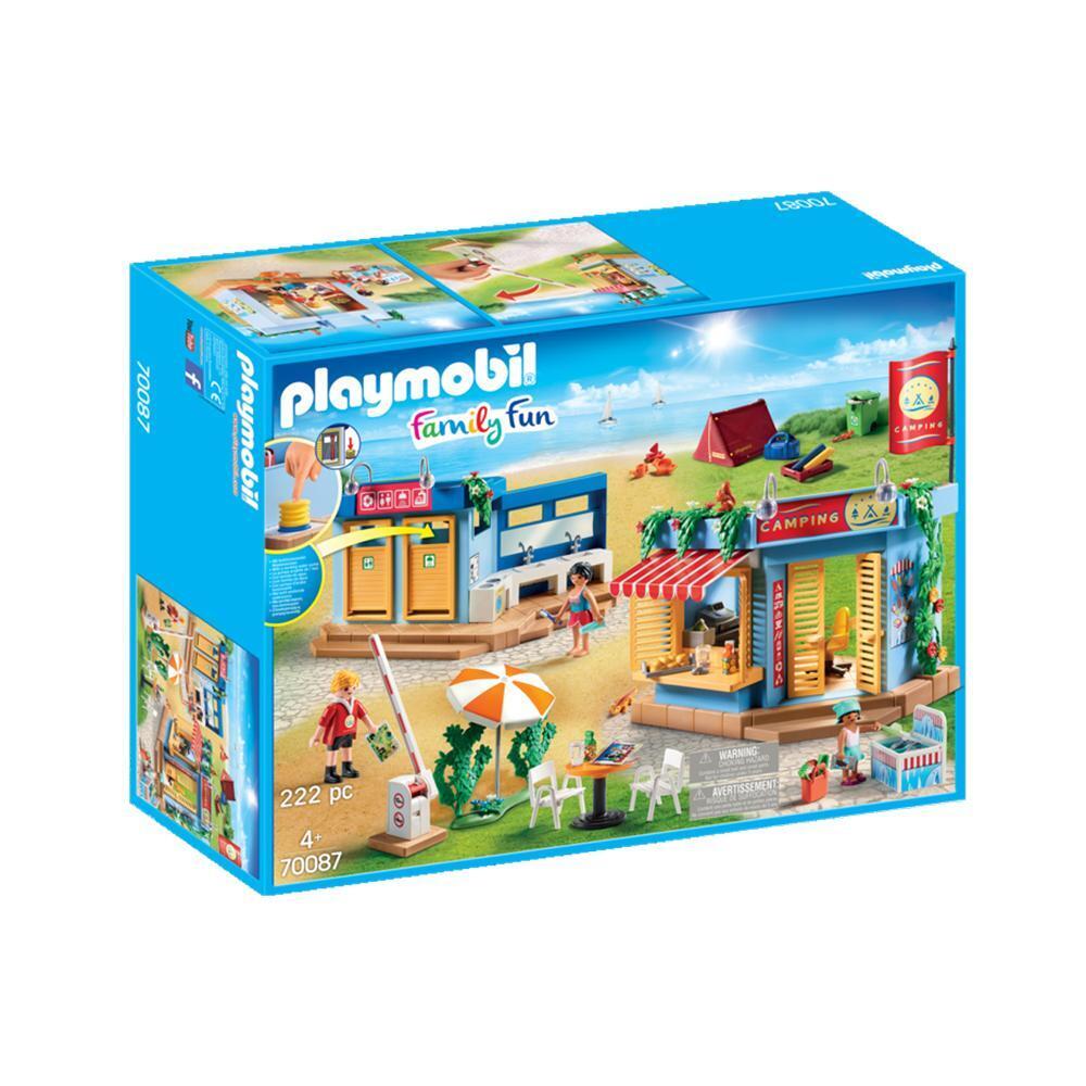 PLAYMOBIL 70087 GRANDE CAMPEGGIO PLAYSET 222 PEZZI NUOVO SIGILLATO