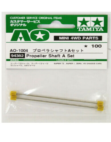 TAMIYA ACCESSORI MINI 4WD PROPELLER SHAFT  A  SET PEZZI 2    ART 94382  AO-1004