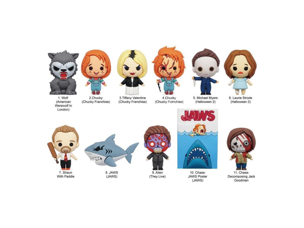 Universal Pvc Bag Clips Vault Horror Series 1  Con Figure Int.