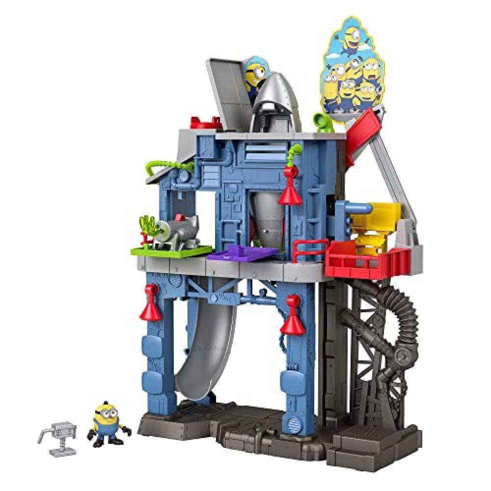 Fisher Price - Imaginext Minions: Rise of Gru Gru's Gadget Lair Playset (DreamWo