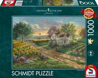 Schmidt Thomas Kinkade Studios Sonnenblumenfelder 1000 Teile 58779