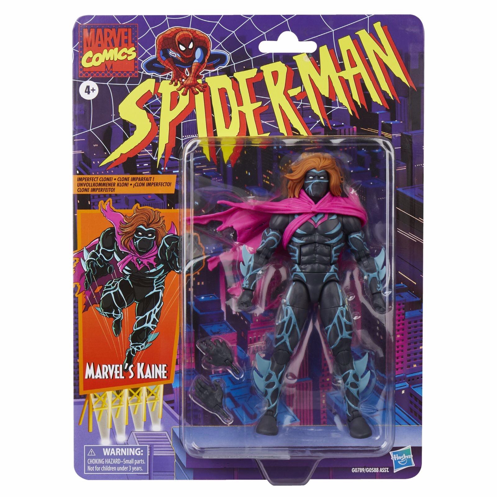 KAINE SPIDER-MAN - HASBRO - MARVEL LEGENDS VINTAGE - ACTION FIGURE