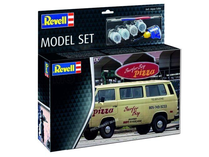 REVELL 67725 Model Set VW T3 Bus "Surfer Boy": Stranger Things