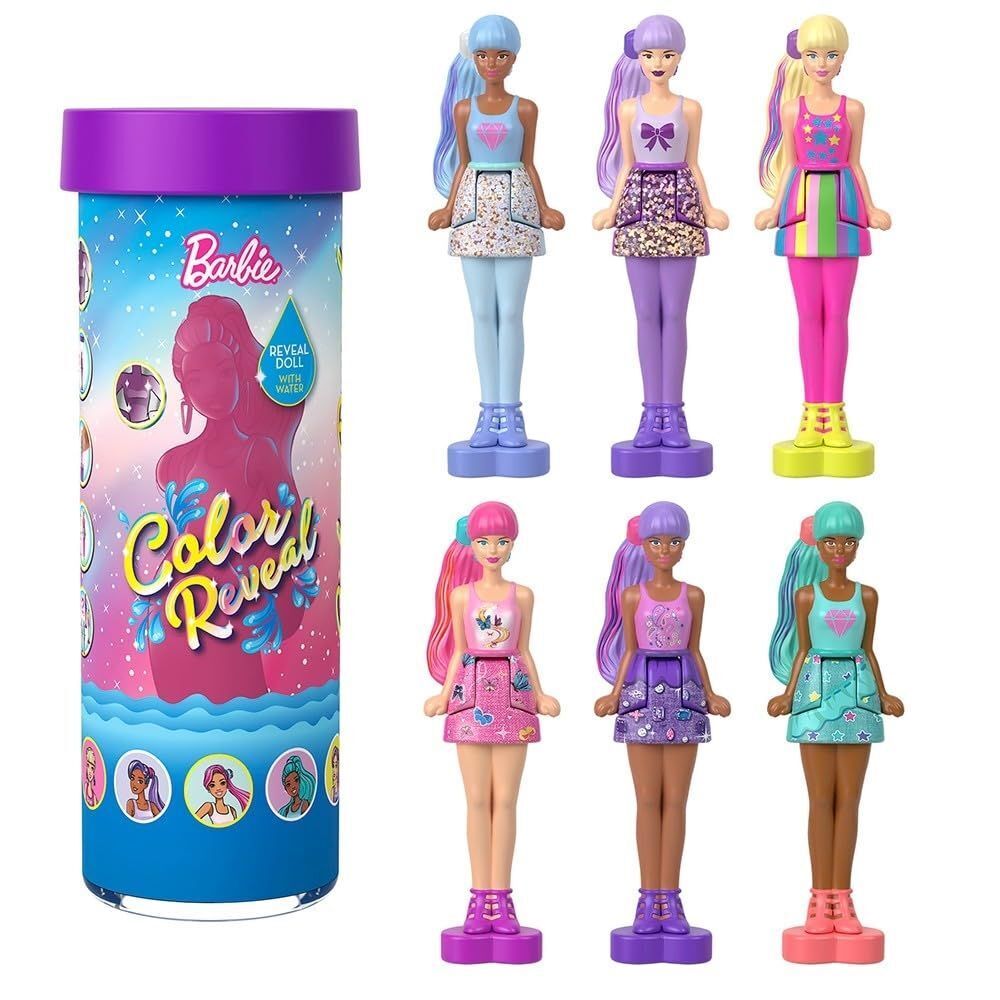 Merchandising Barbie: Mattel - Mini Barbieland Color Reveal Doll (Assortimento)