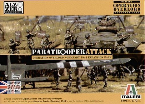 Italeri Paratrooper Attack-Exp.Pack1 Ital. Kit IT6701 Modellino