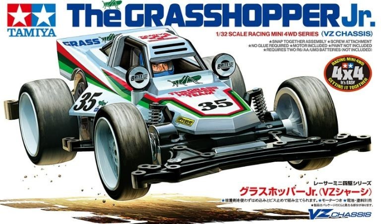 Tamiya - Grasshopper Jr (VZ) Mini4wd