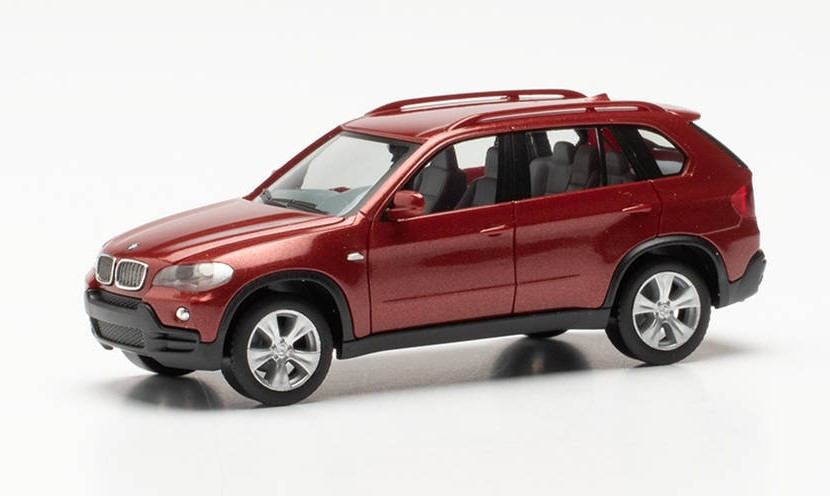 HERPA, BMW X5 rosso vermiglio metallizzato, 1/87,  HER033695-006