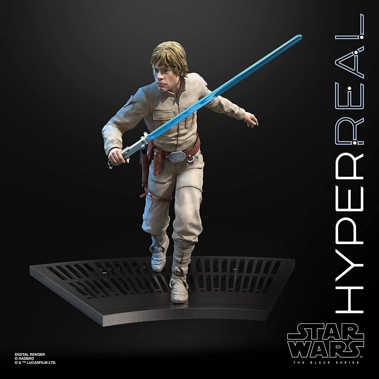 Star Wars Luke Skywalker Edition Collezionista Personaggio Hyperreal 20 CM Nuovo