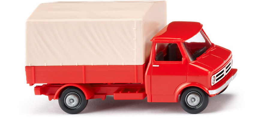 WIKING, Furgone BEDFORD 4x2 rosso, 1/87,  WIK035204