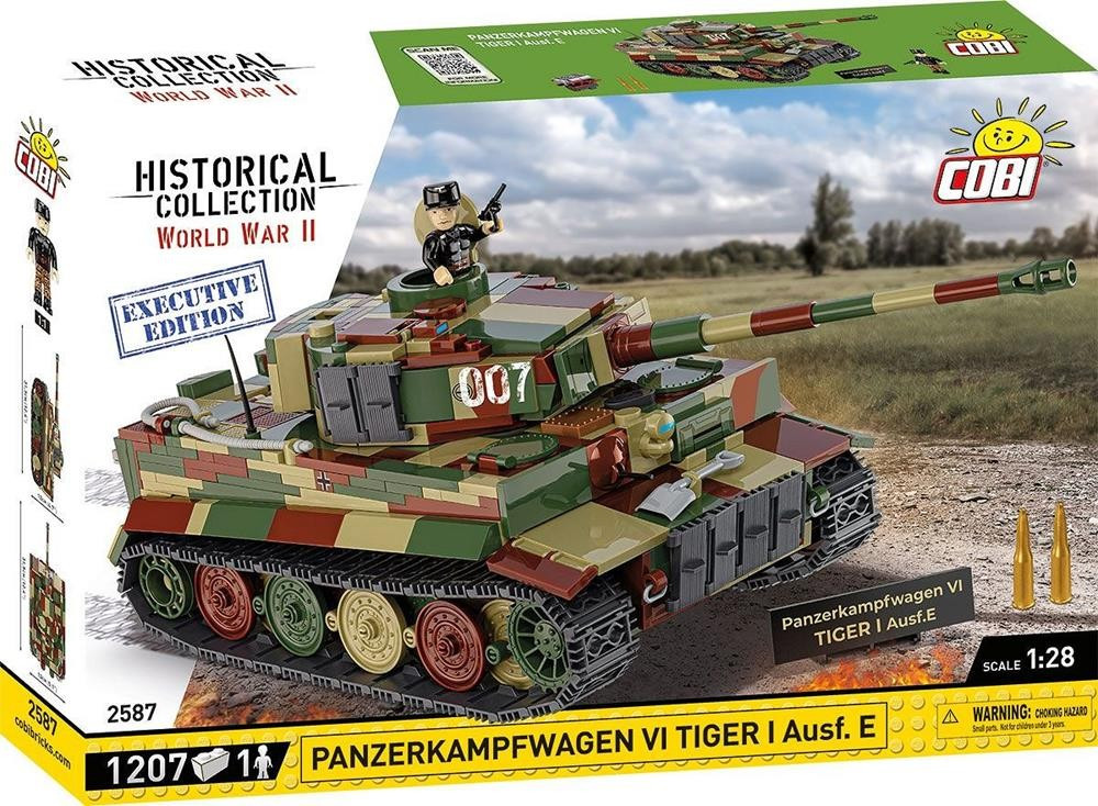 Cobi 2587 - Panzekampfwagen VI Tiger I Ausf. E 1:28 - Executive Edition