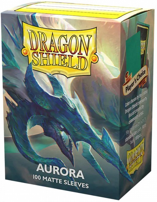 100 Bustine Dragon Shield Standard MATTE AURORA