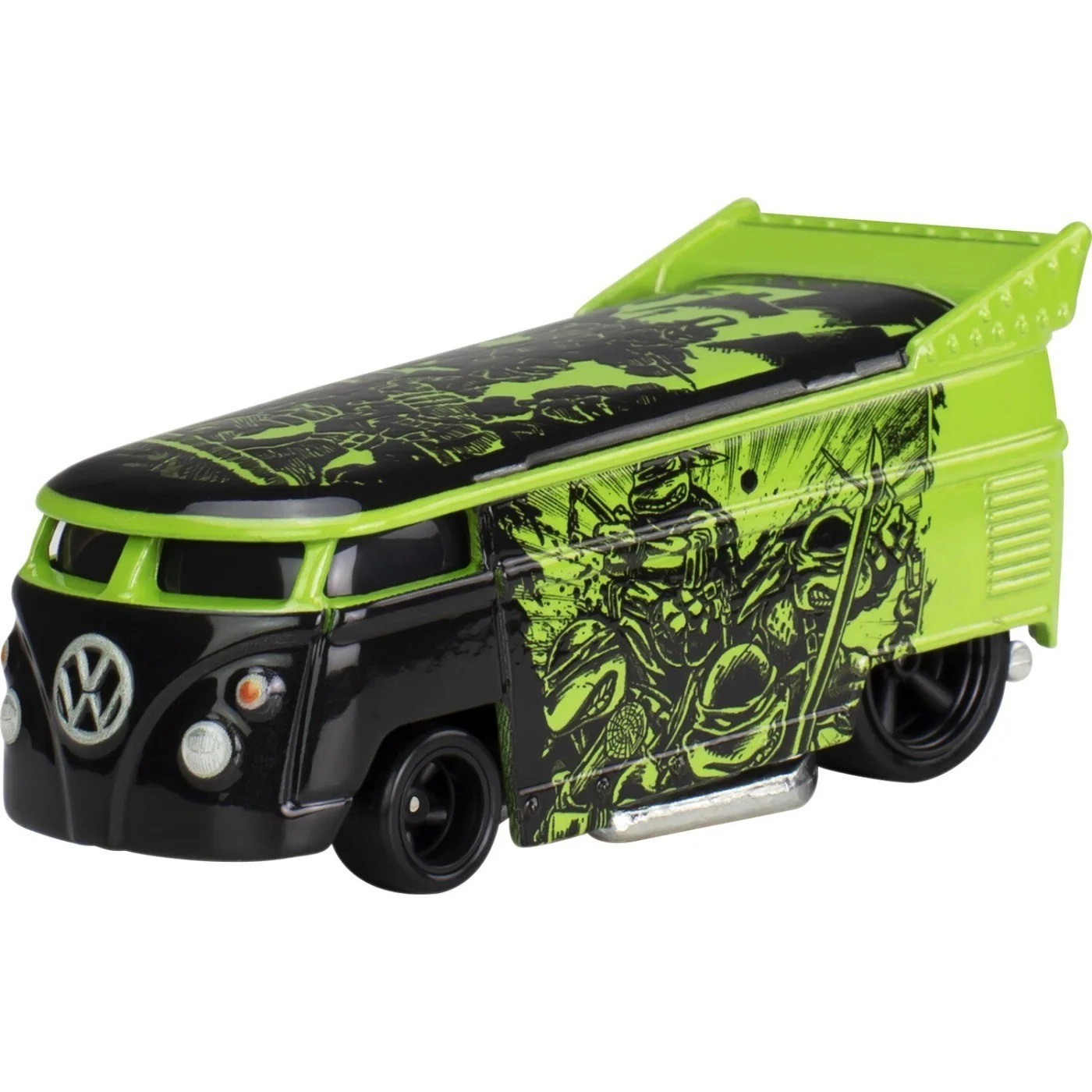 Tartarughe Ninja TMNT Modello VW DRAG BUS 1:64 8cm Hot Wheels HVJ46