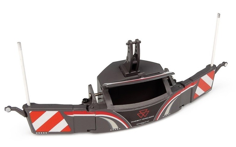 UNIVERSAL HOBBIES, Paraurti Peso di sicurezza 800Kgs Versione MASSEY FERGUSON...