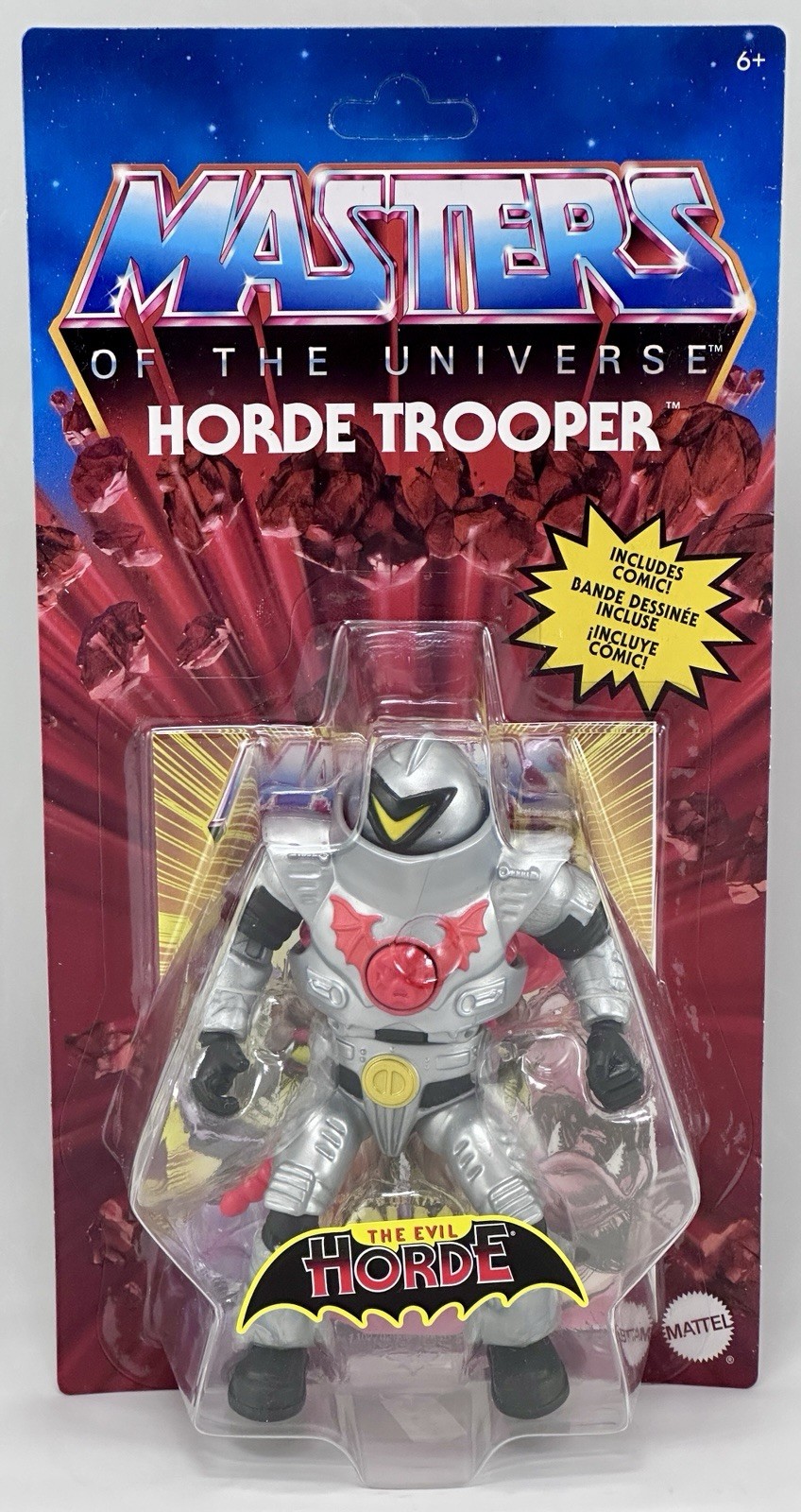 HORDE TROOPER ORIGINS MASTERS OF THE UNIVERSE MATTEL 2021 MOSC UNPUNCHED
