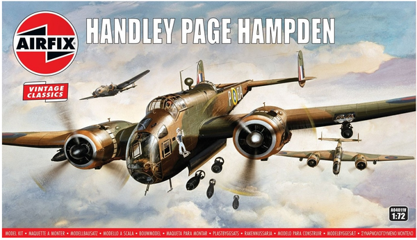 Handley Page Hampden 1/72 - AIRFIX A04011V