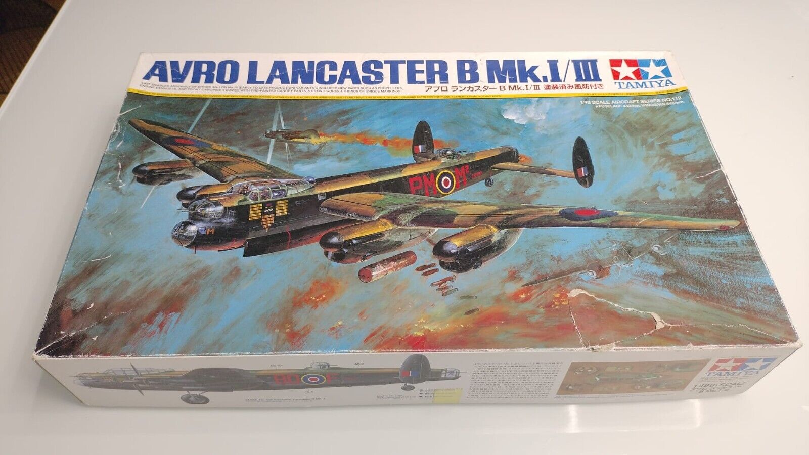 Tamiya 61112 - 1/48 Avro Lancester B Mk I/III - E0