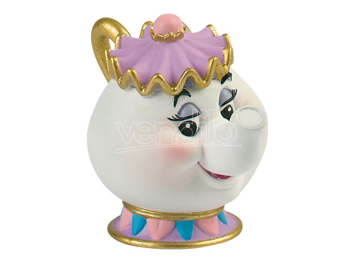 Disney La Bella E La Bestia Mrs. Potts Figura 10cm Bullyland
