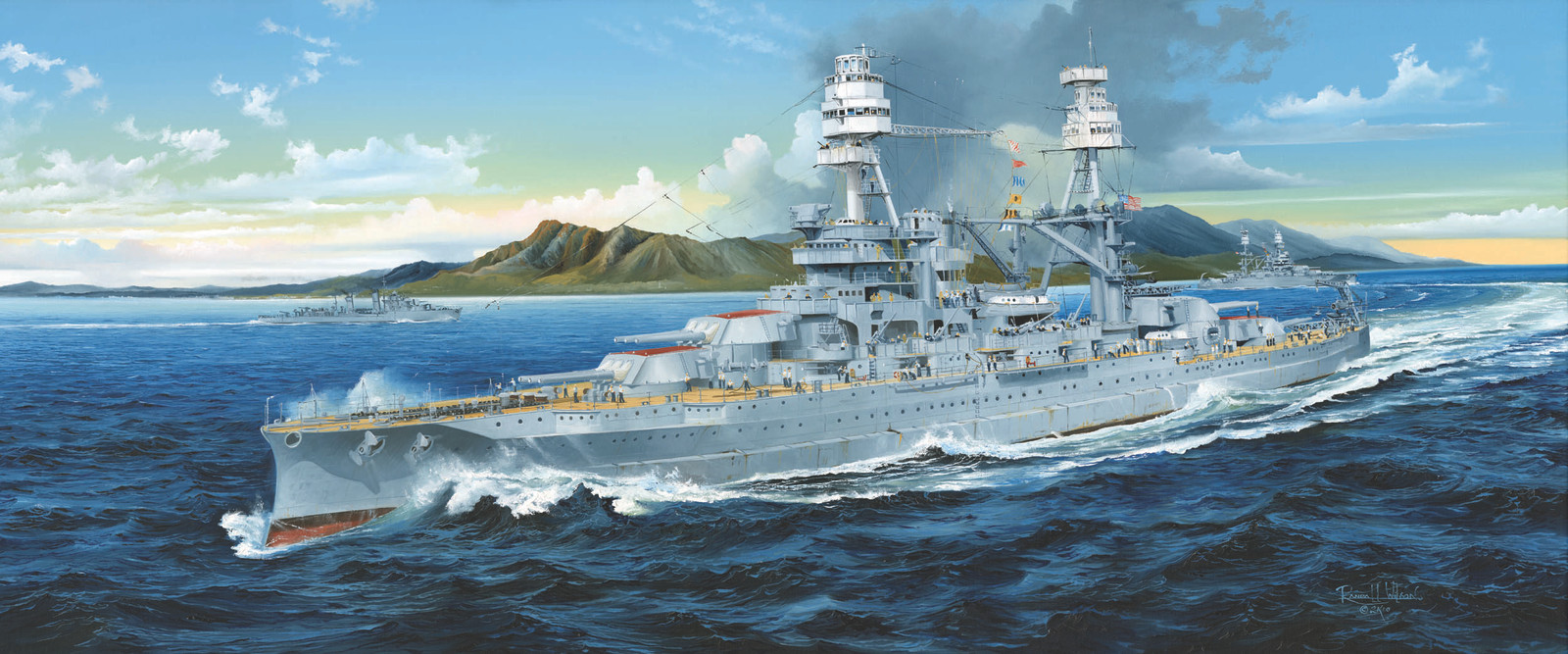Trumpeter 03701 USS ARIZONA BB-39 1:200 Kit di modellismo