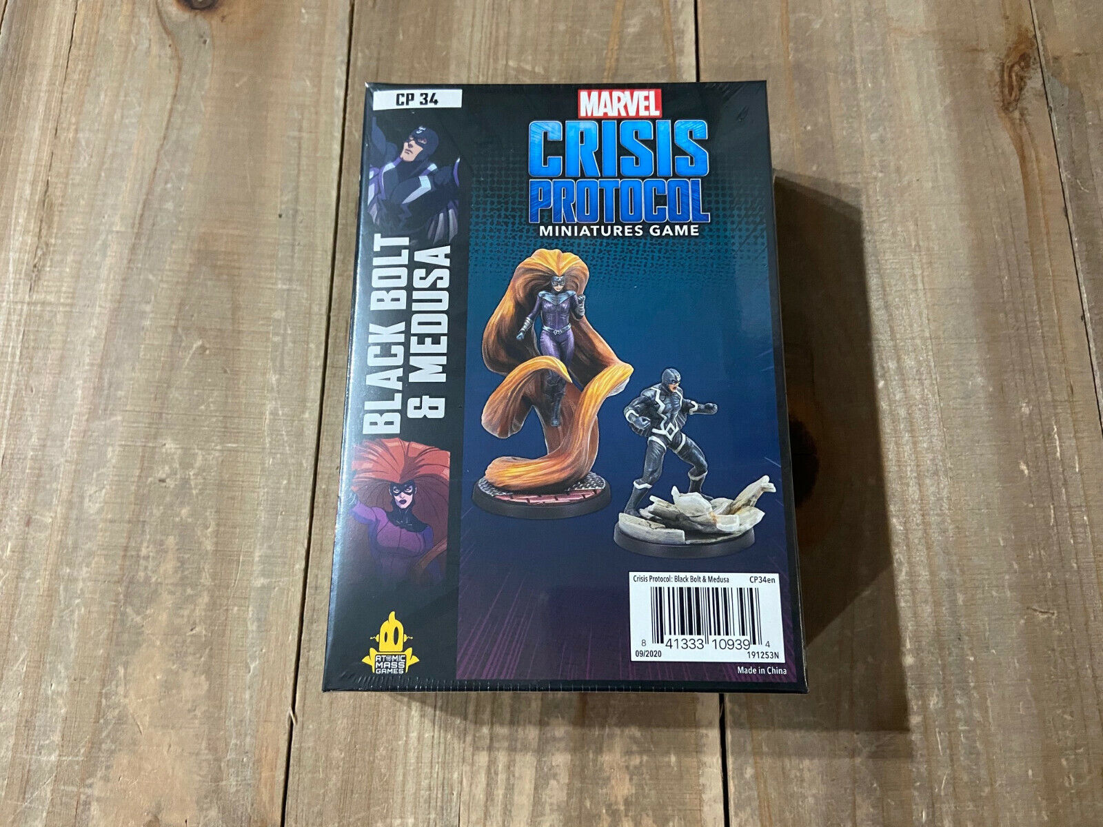 Marvel Crisis Protocol - Black Bolt & Medusa - English Ed. ATOMIC MASS GAMES