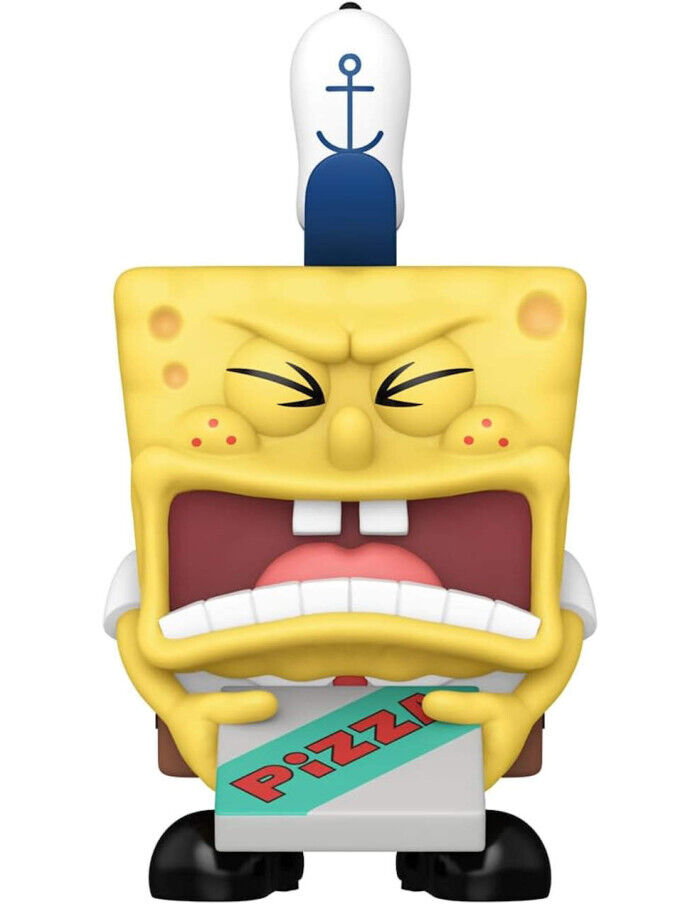 FUNKO POP ANIMATION SPONGEBOB KRUSTY KRAB PIZZA 1667 VINYL FIGURE NEW!
