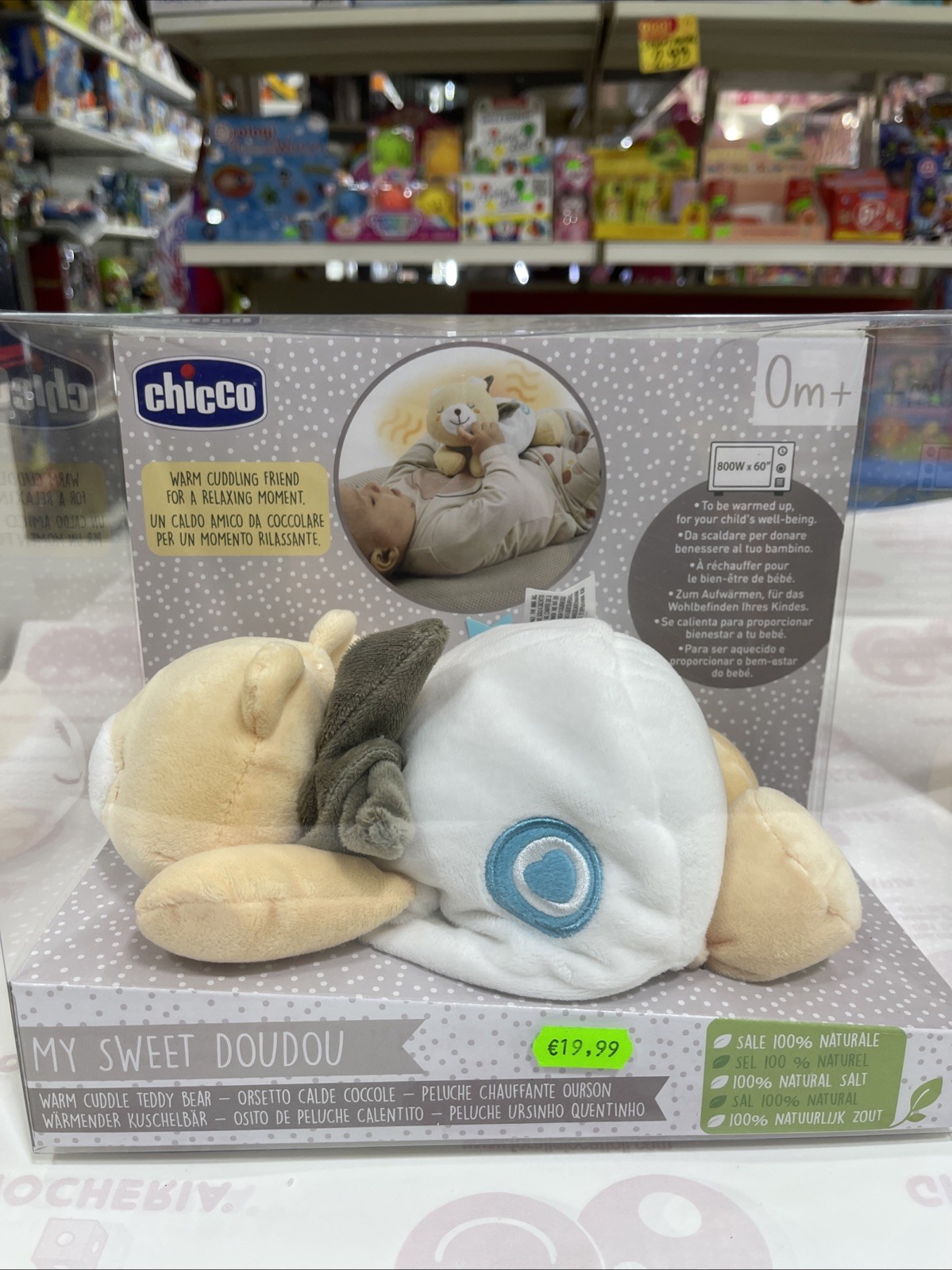 Chicco Peluche Orsetto Rilassante Con Sacca Di Sale Da Riscaldare CHICCO TOYS