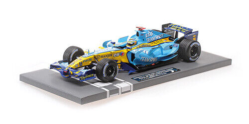 MINICHAMPS 117061801 1/18 Renault R26 Fernando Alonso Brasile Gp 2006 Vettura