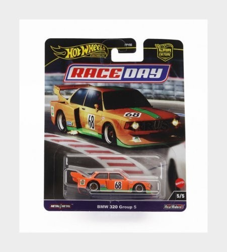 MATTEL HOT WHEELS FPY86-976D-HRV94 BMW - 3-SERIES 320 Gr.5 N 68 RACING 1985 - OR