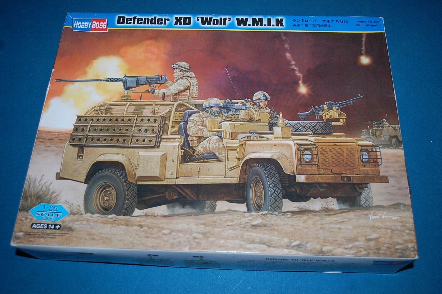 Hobby Boss 824446 - Defender XD 'Wolf' W.M.I.K.  scala 1/35