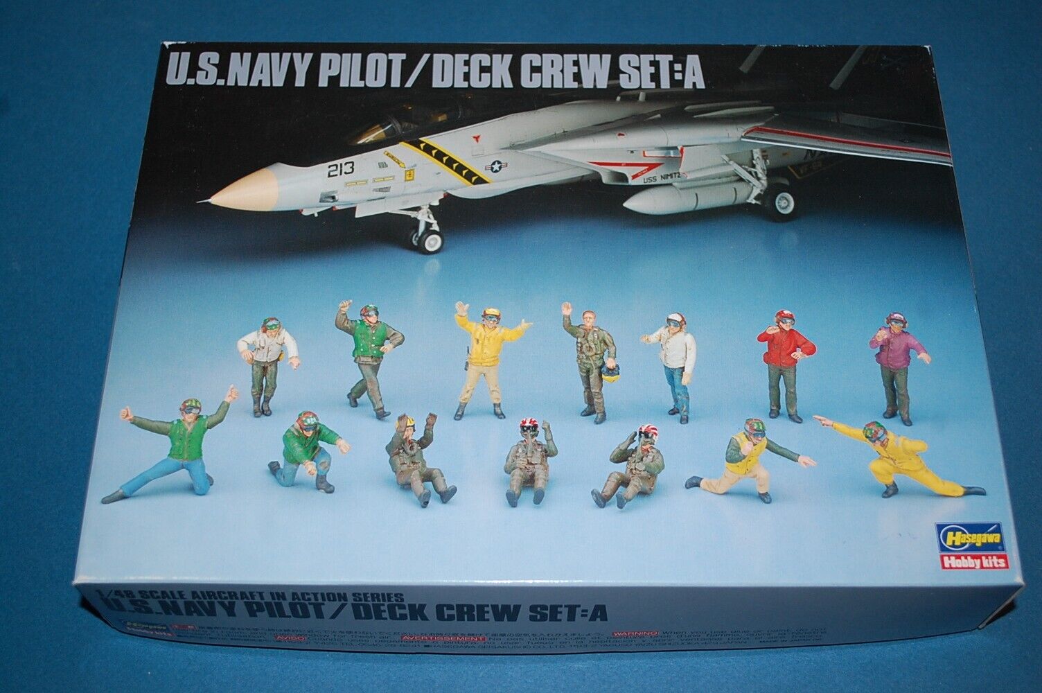 HASEGAWA 36006 - U.S. Navy Pilot/Deck Crew Set: A scala 1/48