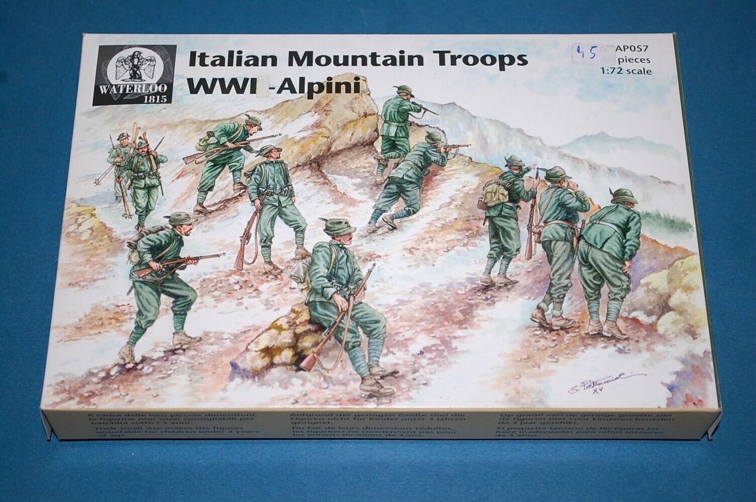 Waterloo 1815 AP057 - Italian Mountain Troops WWI Alpini  scala 1/72