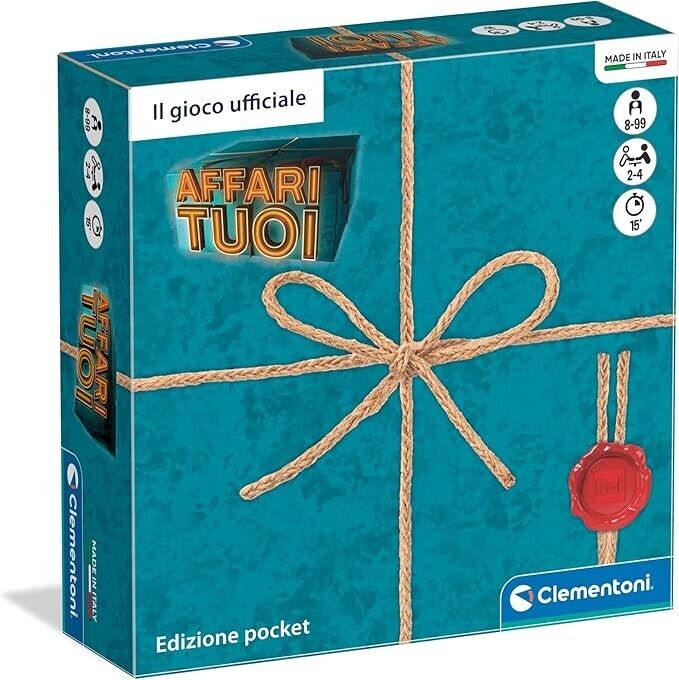 CLEMENTONI 16660 GIOCO AFFARI TUOI POCKET Per Adulti e Bambini