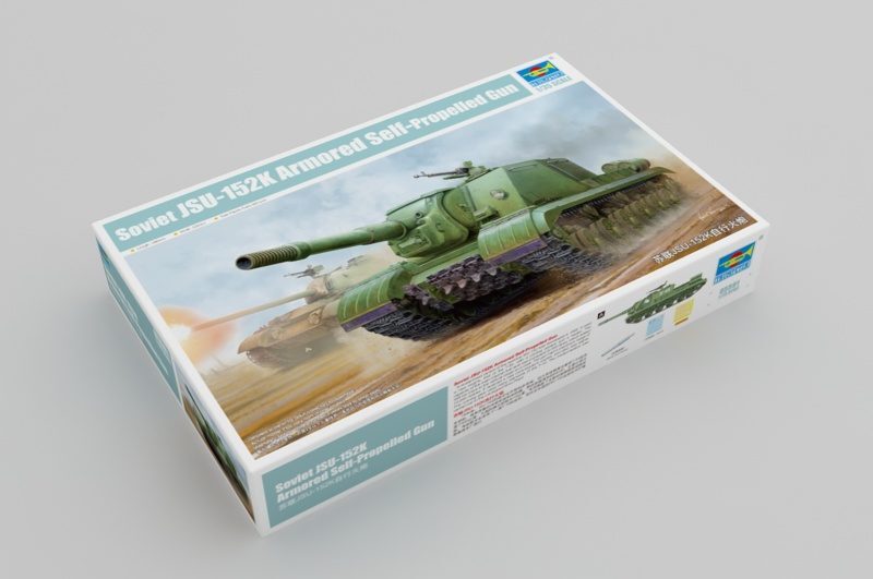 1:35 TRUMPETER KIT Soviet Jsu-152K Armored Self Propelled Gun TR05591