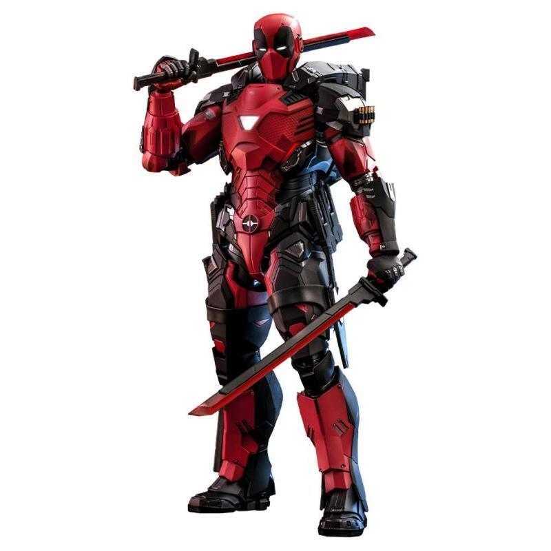 Marvel Comic Masterpiece Action Figure 1/6 Armorized Deadpool HOT TOYS