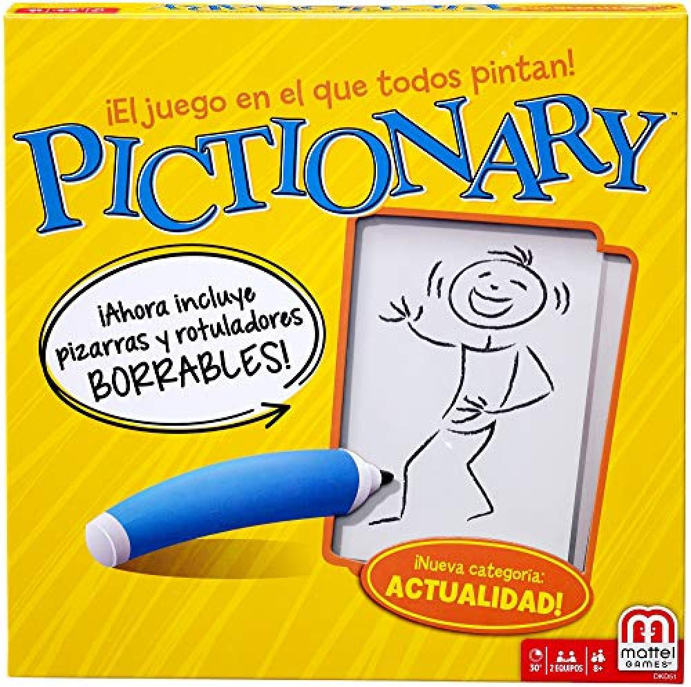 Mattel Gioco - Pictionary Nessuno Giallo - NUOVO