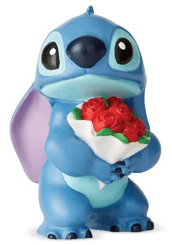 Lilo & Stitch Stitch Con Le Rose Figure Statuette DISNEY SHOWCASE COLLECTION