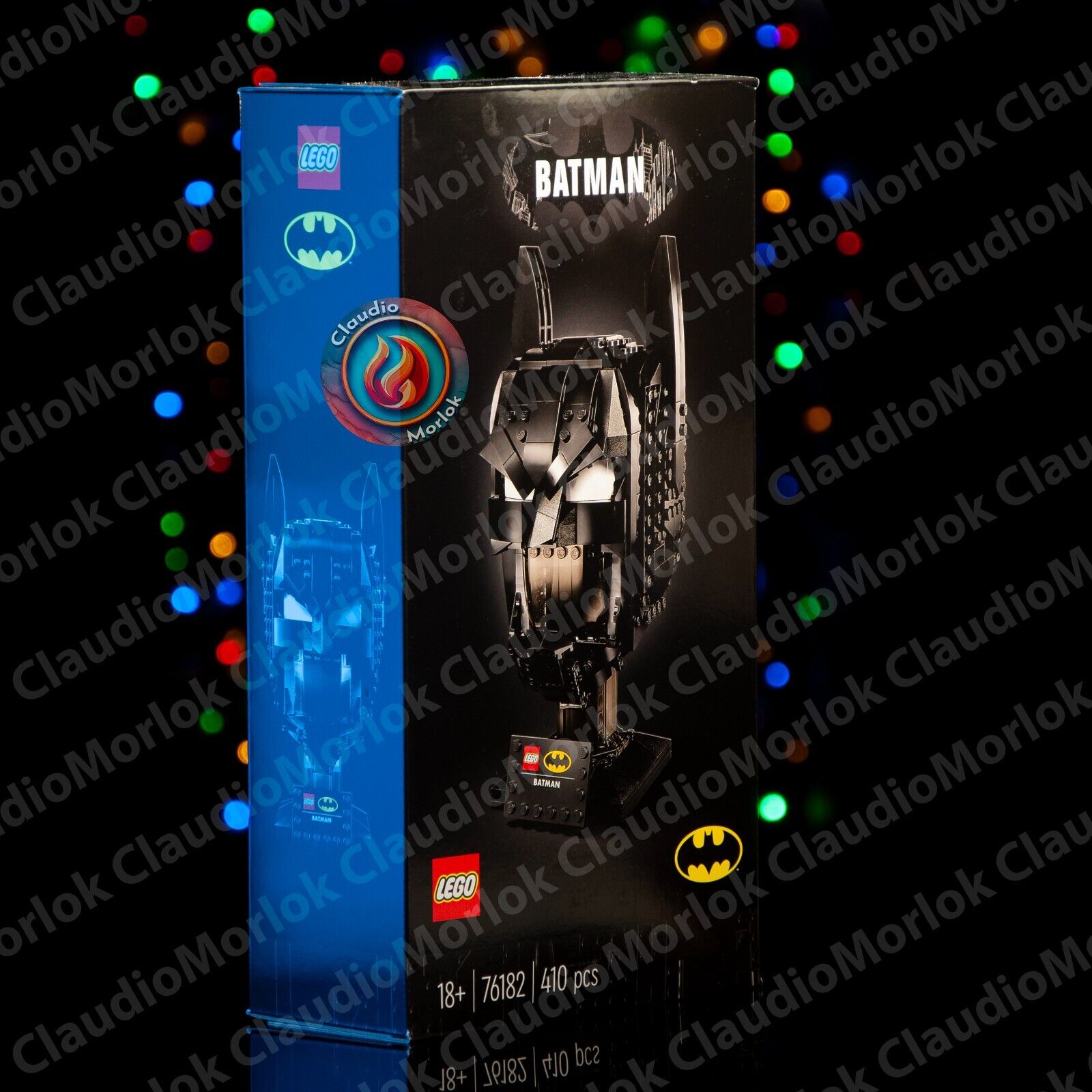 ⭐ LEGO 76182 Cappuccio di Batman Cowl Dc Comics Dark Knight Casco Helmet