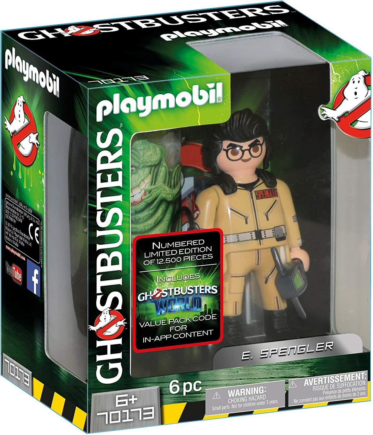 Originale Playmobil® Ghostbusters 70173 Figura Collezionabile E. Spengler
