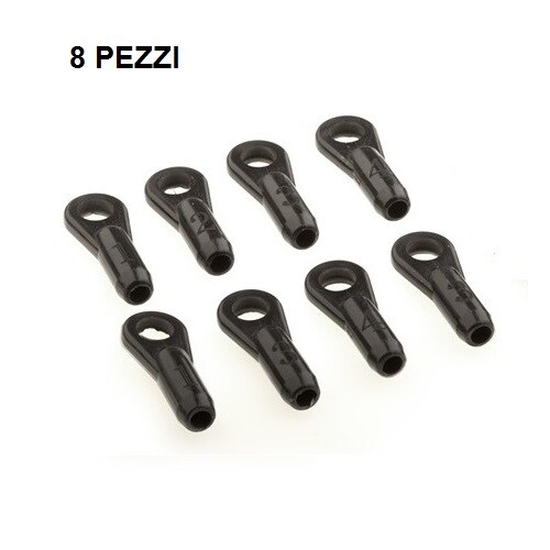 GIUNTI A SFERA RICAMBIO COMPASS 02-0709 BALL LINKS 2,0 mm BUSTINA DA 8 PEZZI
