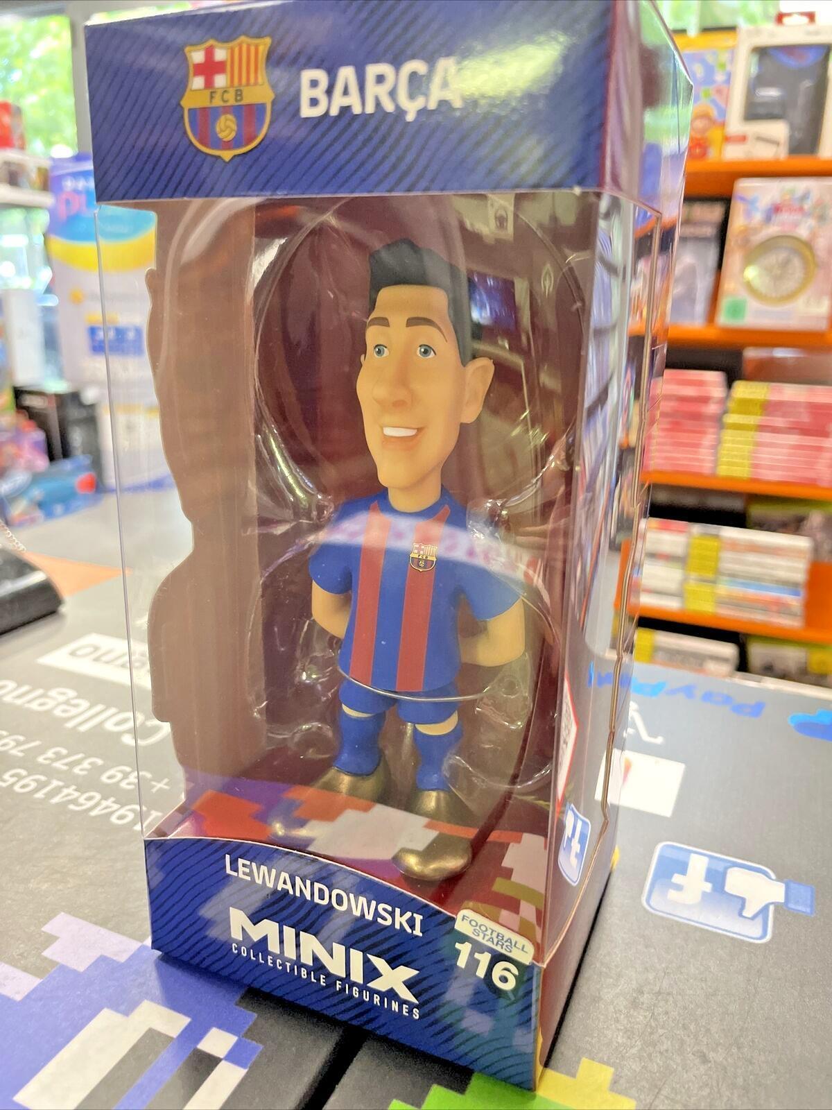MINIX Football Stars Barca Lewandowski (116) NUOVO SIGILLATO