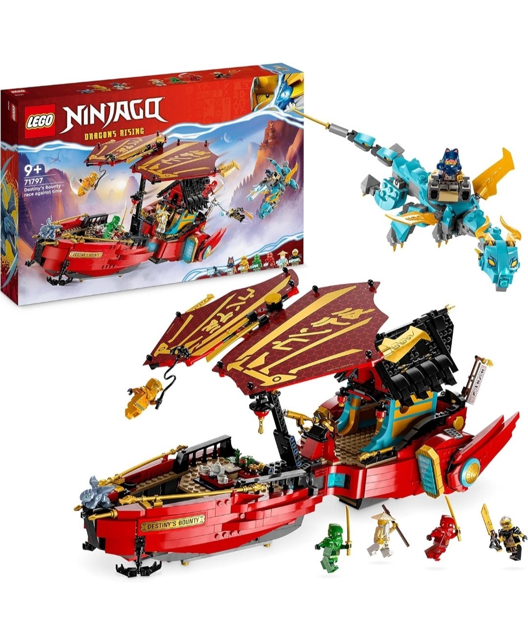 LEGO NINJAGO 71797 Il Vascello del Destino - corsa contro il tempo