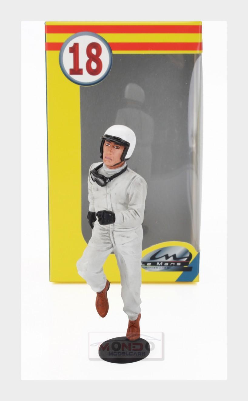 1:18 LE MANS MINIATURES Jim 24H Le Mans Start Pilot Driver 1960-70 FLM118053-D1