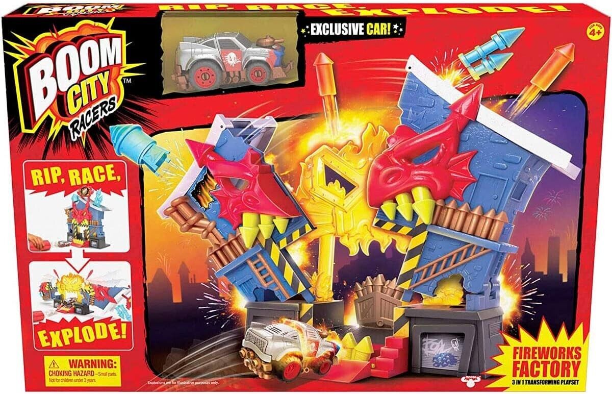 BOOM CITY RACERS INFERNO ESPLOSIVO - FABBRICA FUOCHI D'ARTIFICIO