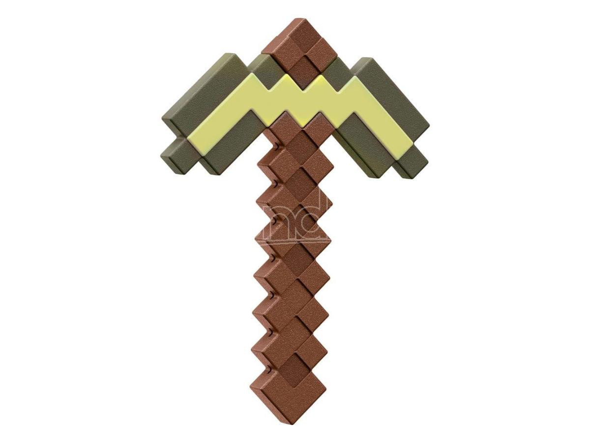 Minecraft Roleplay Replica Gold Pickaxe Mattel