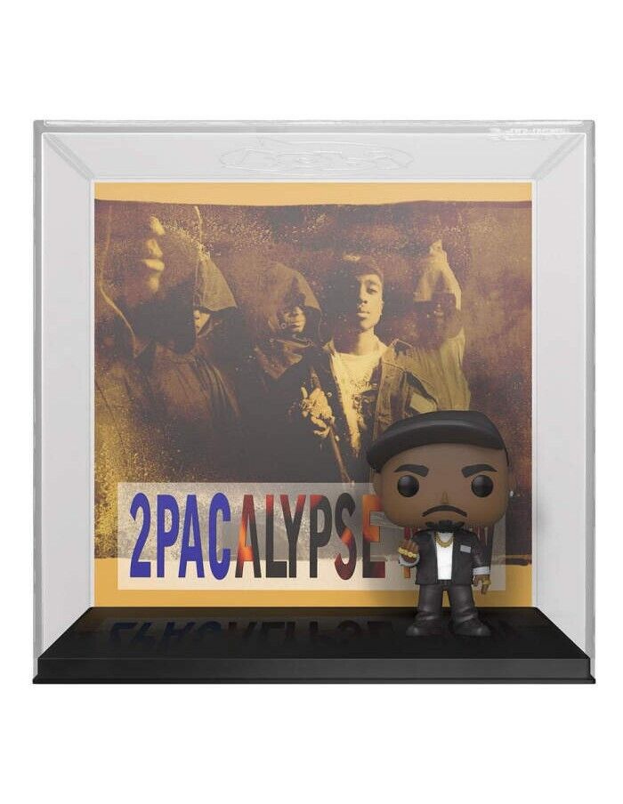 FUNKO POP MUSIC ROCKS 2PAC TUPAC SHAKUR 2PACALYPSE VINYL FIGURE NEW!