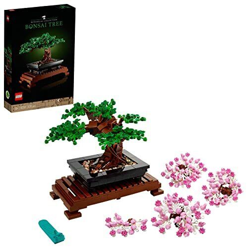 LEGO Bonsai Albero 10281 Costruzione Kit 878 Pezzi Botanico Raccolta 2021 Nuovo