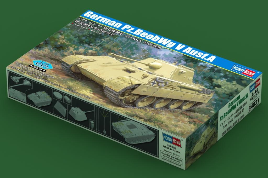 1:48 HOBBY BOSS KIT German Pz.Beobwg V Ausf.A HB84831